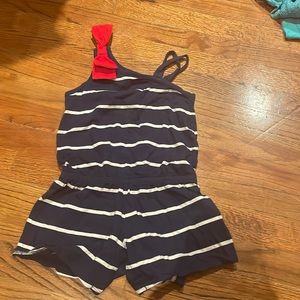 Striped toddlers romper